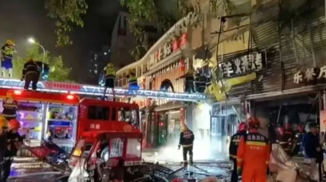 Τραγωδία με 31 νεκρούς λόγω έκρηξης σε εστιατόριο στην Κίνα