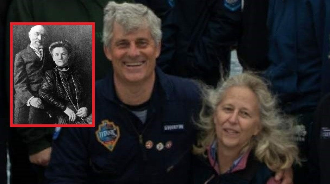 Υποβρύχιο Titan: Η σύζυγος του διευθύνοντος συμβούλου της OceanGate Expeditions είναι δισέγγονη δυο επιβατών του Τιτανικού - Η τραγική ιστορία αγάπης τους.