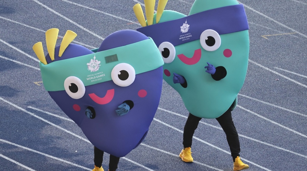 Οι μασκότ της διοργάνωσης των Special Olympics στη Γερμανία