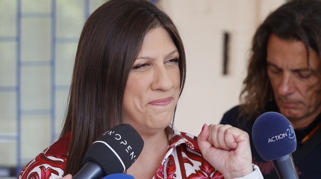 Η πρόεδρος της «Πλεύσης Ελευθερίας», Ζωή Κωνσταντοπούλου