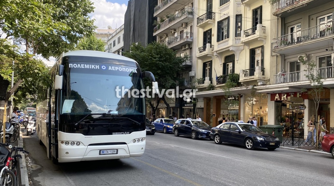 Το σημείο όπου σκοτώθηκε ο 55χρονος οδηγός μηχανής