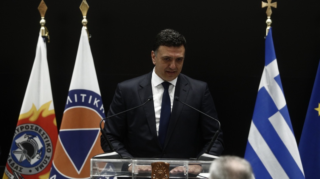 Βασίλης Κικίλιας - Υπουργείο Κλιματικής Κρίσης και Πολιτικής Προστασίας: Οι δηλώσεις του κατά την τελετή παράδοσης - παραλαβής.