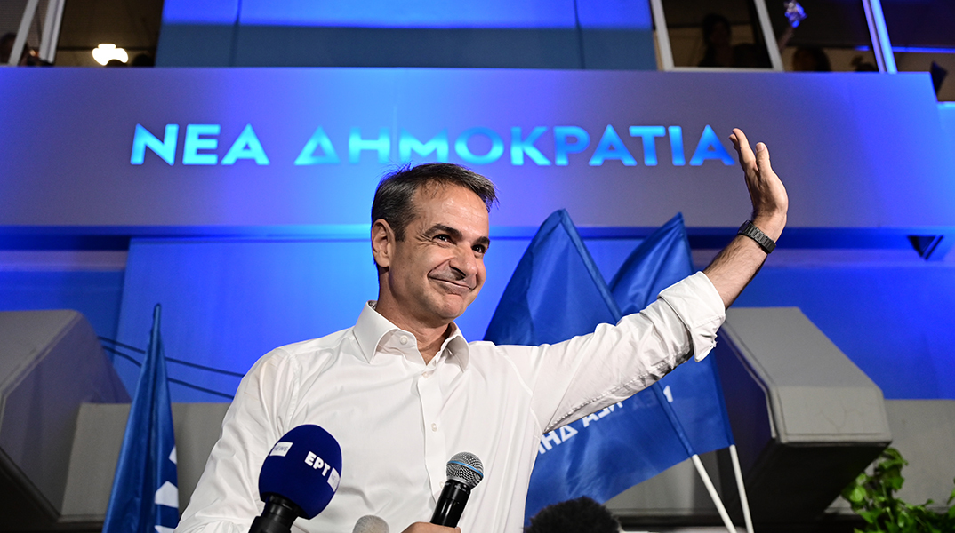 Ψήφισε ο Κυριάκος Μητσοτάκης