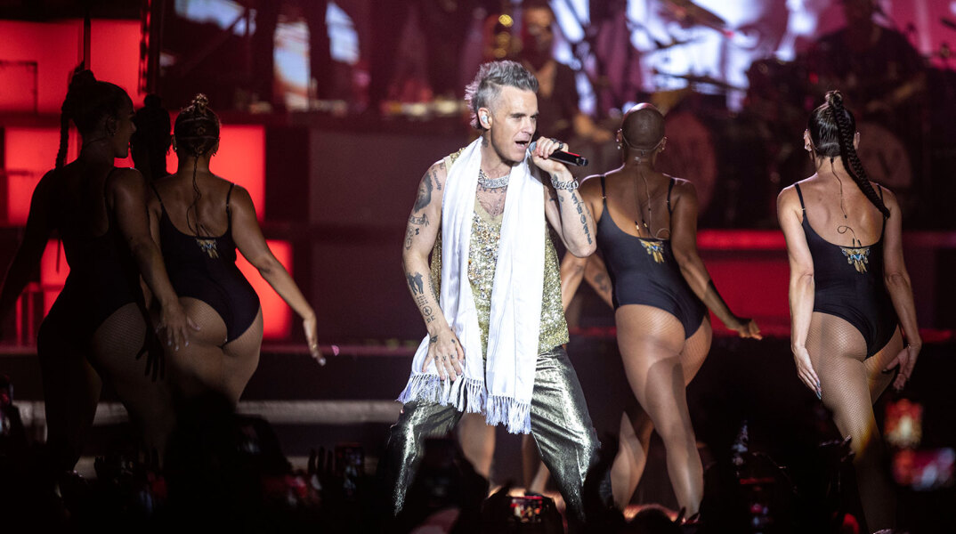 Ο Robbie Williams στο Rockwave 2023