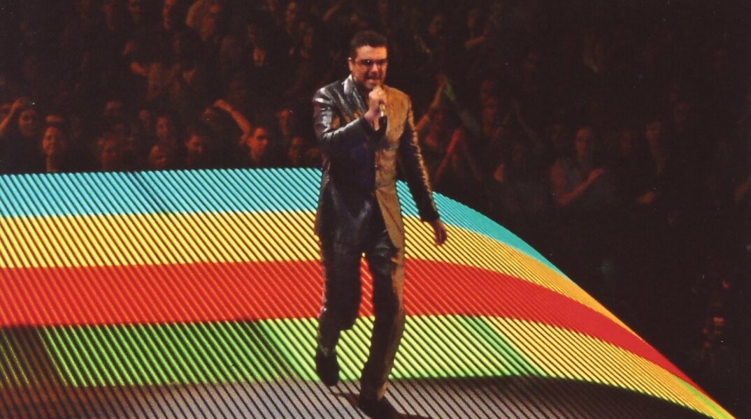 Ο Τζορτζ Μάικλ στο live του στο Λονδίνο