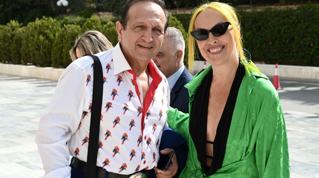 Οι βουλευτές της «Πλεύσης Ελευθερίας», Σπύρος Μπιμπίλας και Τζώρτζια Κεφαλά