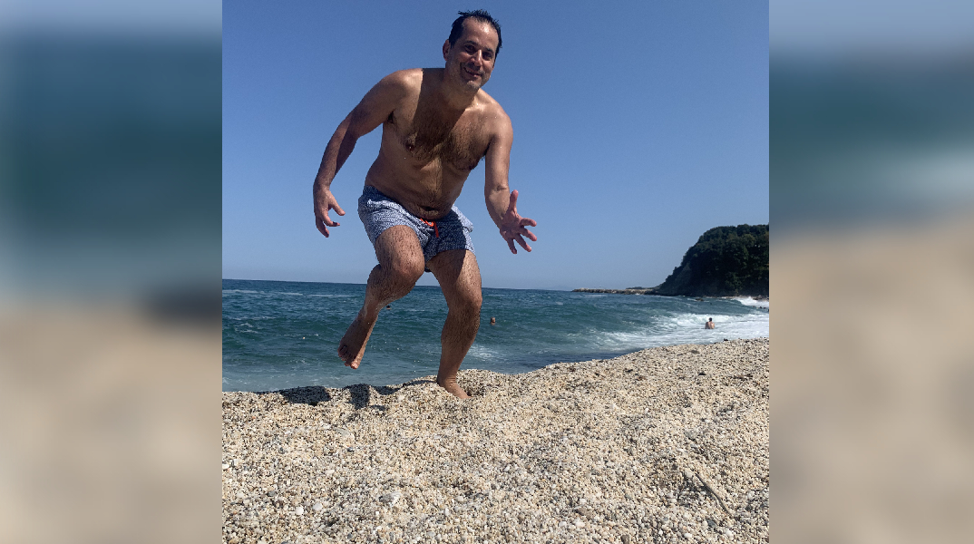 Ο Σπύρος Πέγκας.