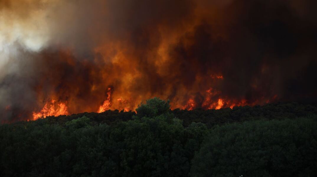Κατάσβεση πυρκαγιάς Δερβενοχώρια, Δυτική Αττική