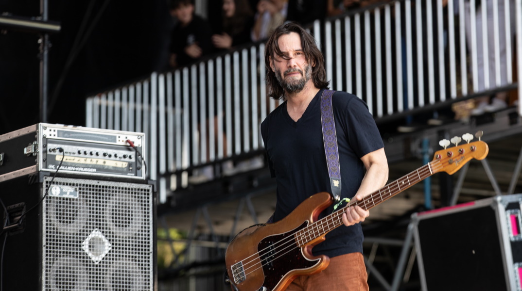 Κιάνου Ριβς: Ροκάρει με τη μπάντα του Dogstar στο Λος Άντζελες.