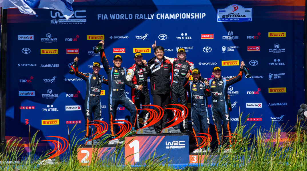 WRC: O Kalle Rovanpera κέρδισε το Ράλλυ Εσθονίας και προηγείται με 55 βαθμούς στο Παγκόσμο Πρωτάθλημα Ράλλυ.