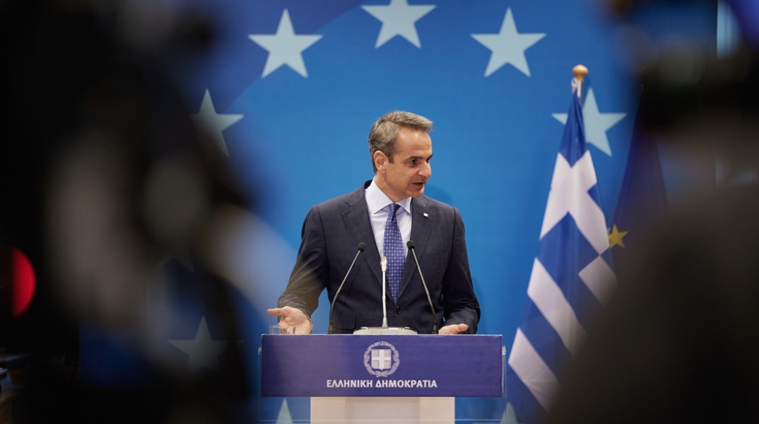 Ο πρωθυπουργός Κυριάκος Μητσοτάκης