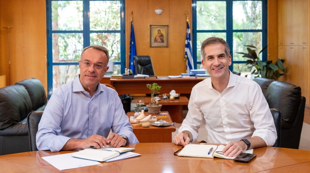 Συνάντηση Μπακογιάννη - Σταϊκούρα