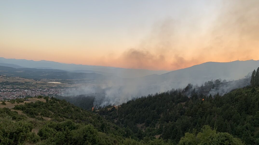Φωτιά στα Γρεβενά