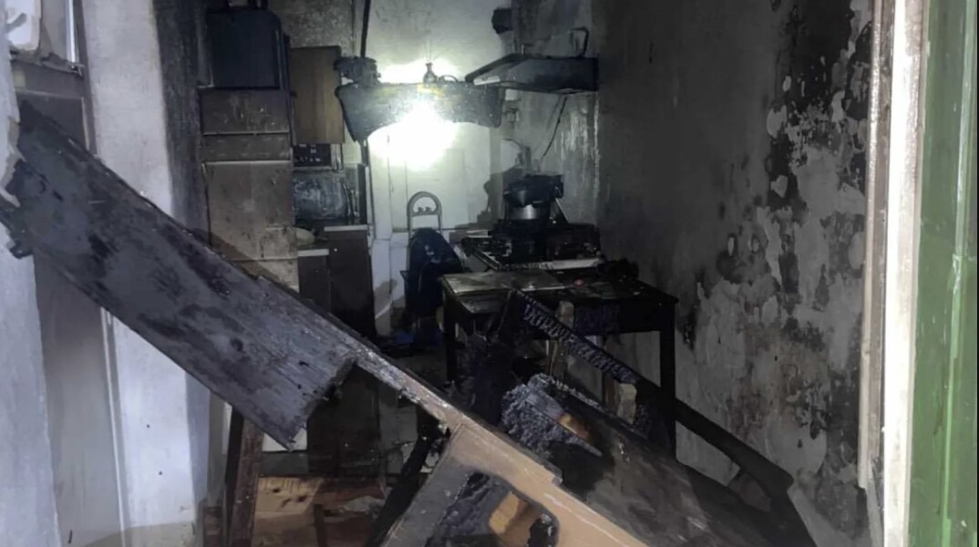 Ζημιές στο σπίτι όπου καταγράφηκε η έκρηξη από φιάλη υγραερίου