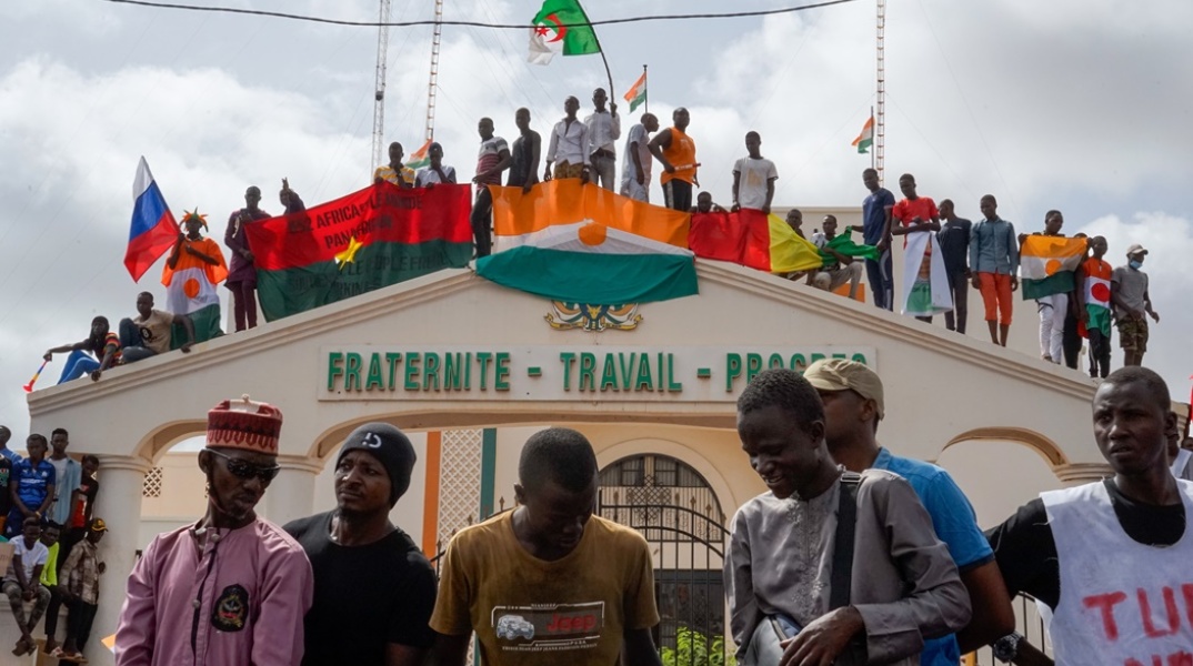 Διαδηλωτές στον Νίγηρα