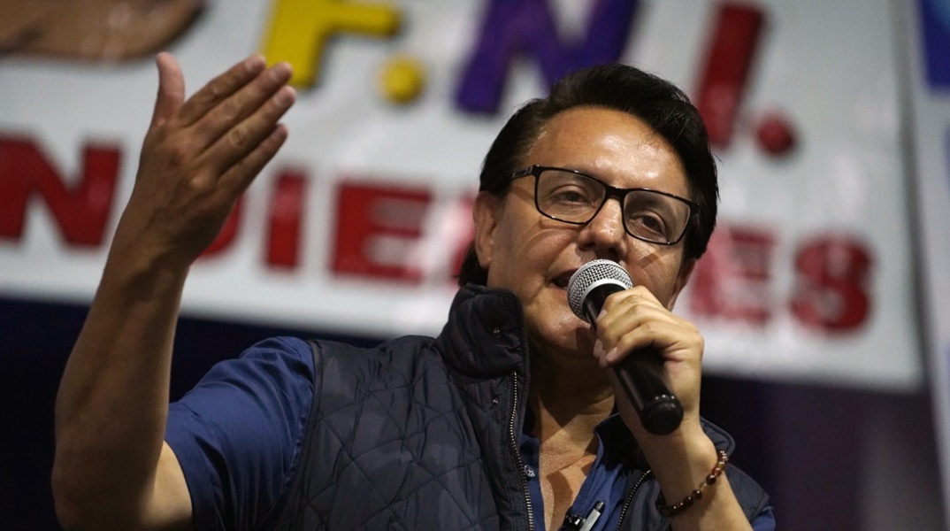Δολοφονήθηκε ο υποψήφιος πρόεδρος του Ισημερινού,. Fernando Villavicencio
