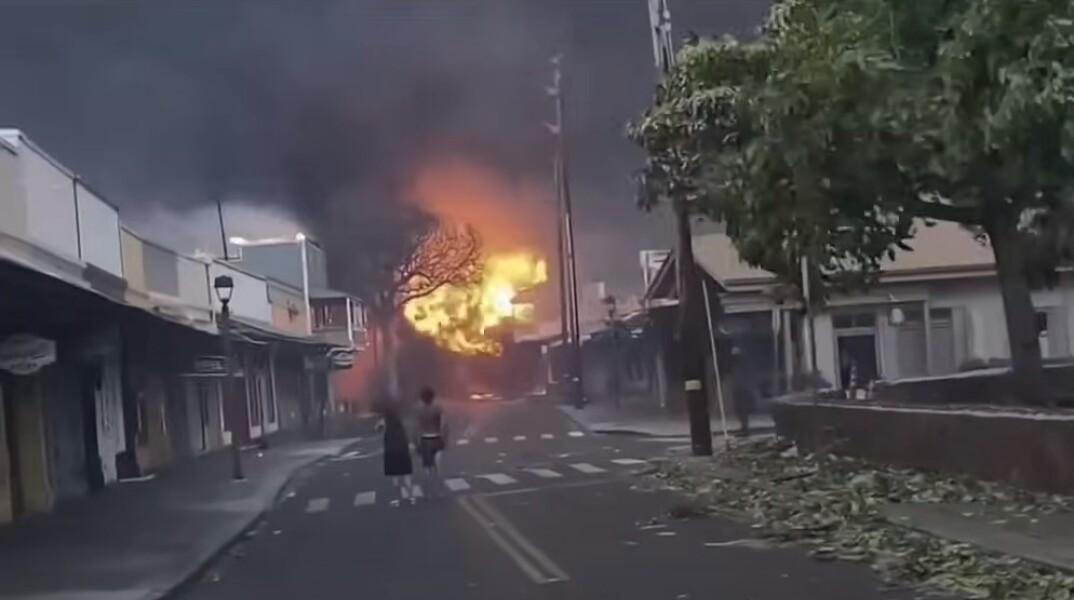 Φωτιά στο Μάουι της Χαβάης