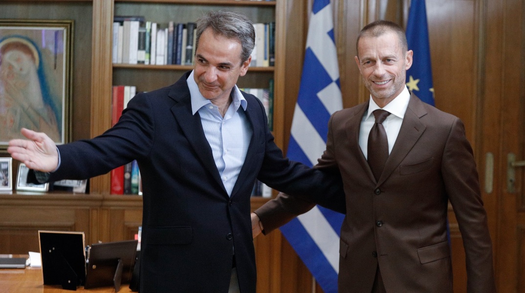 Με τον πρόεδρο της UEFA, Αλεξάντερ Σεφερίν θα συναντηθεί ο πρωθυπουργός