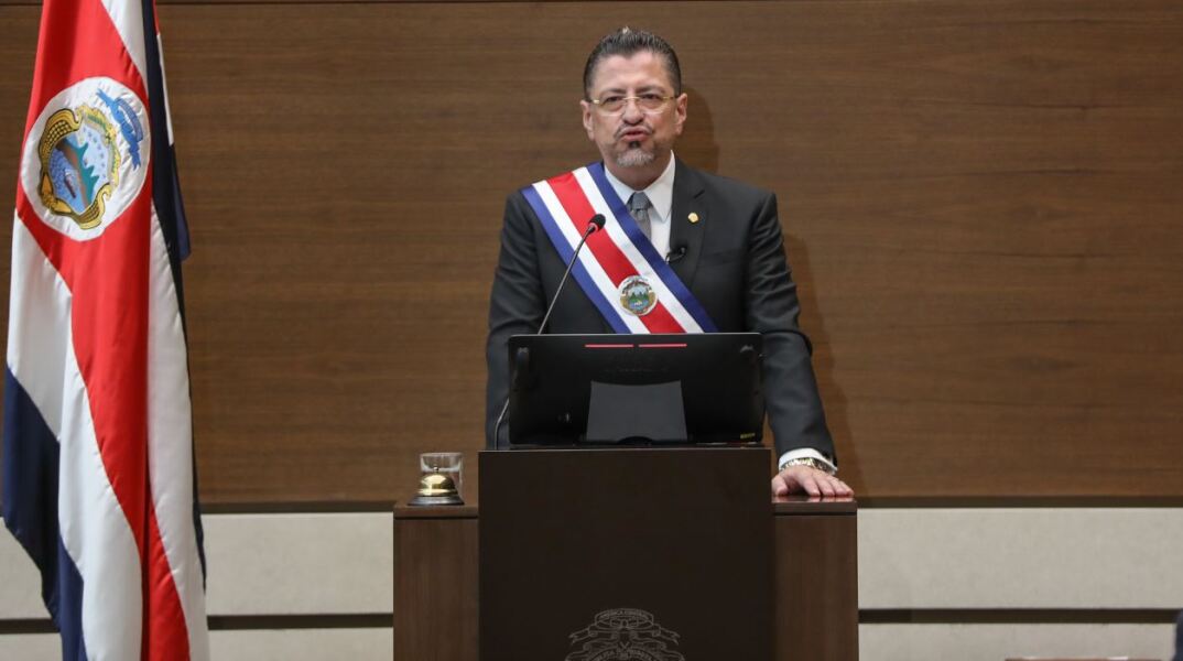 Ο πρόεδρος της Κόστα Ρίκα