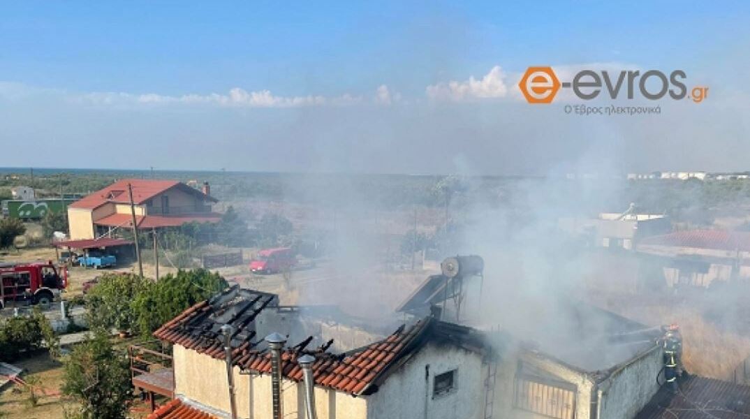 Απεγκλωβίστηκε με σοβαρά εγκαύματα μια ηλικιωμένη από σπίτι στον Απαλό Αλεξανδρούπολης