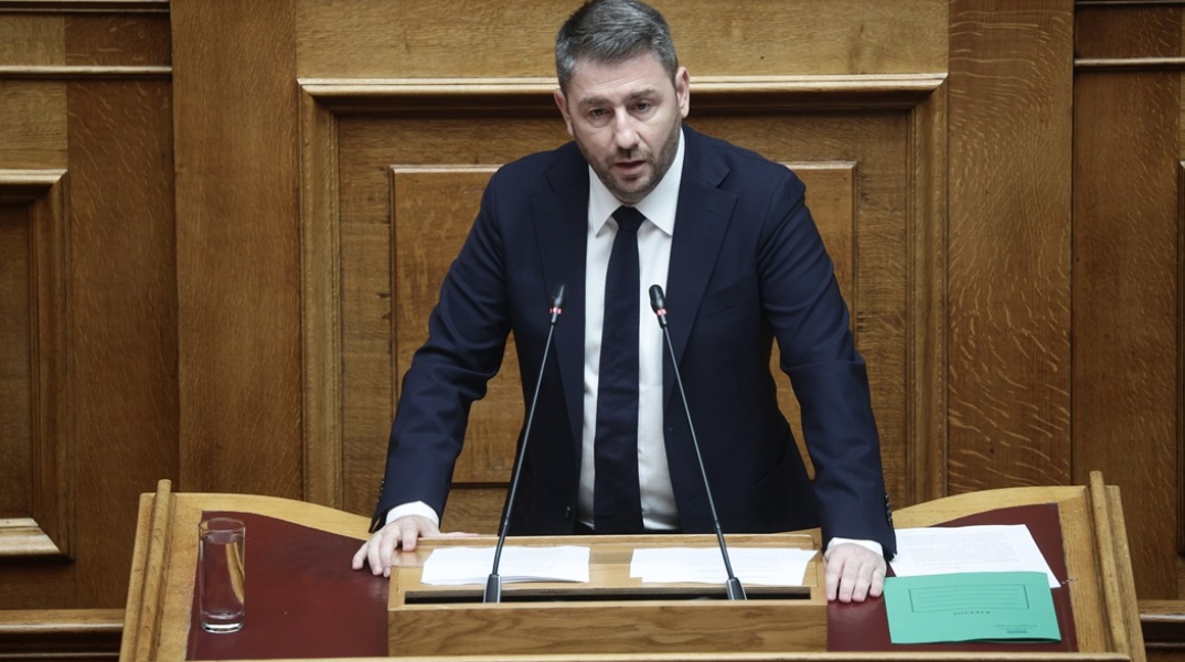 Ο πρόεδρος του ΠΑΣΟΚ-ΚΙΝΑΛ, Νίκος Ανδρουλάκης