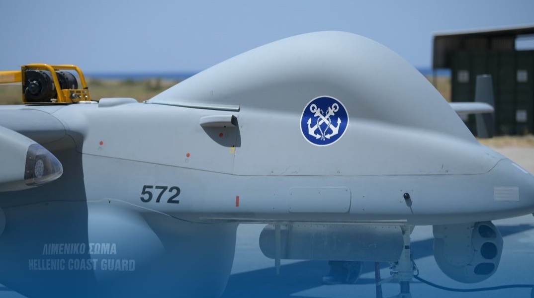 Frontex: Drone τύπου Heron έπεσε στη θάλασσα νότια της Κρήτης - Παρουσίασε απώλεια ύψους υπό αδιευκρίνιστες συνθήκες - Είχε διατεθεί στο Λιμενικό Σώμα. 