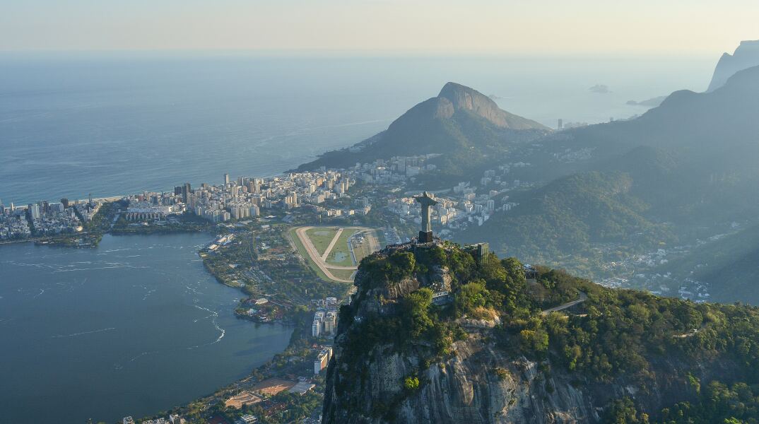 Βραζιλία - Φωτογραφία από ψηλά του Ρίο ντε Τζανέιρο