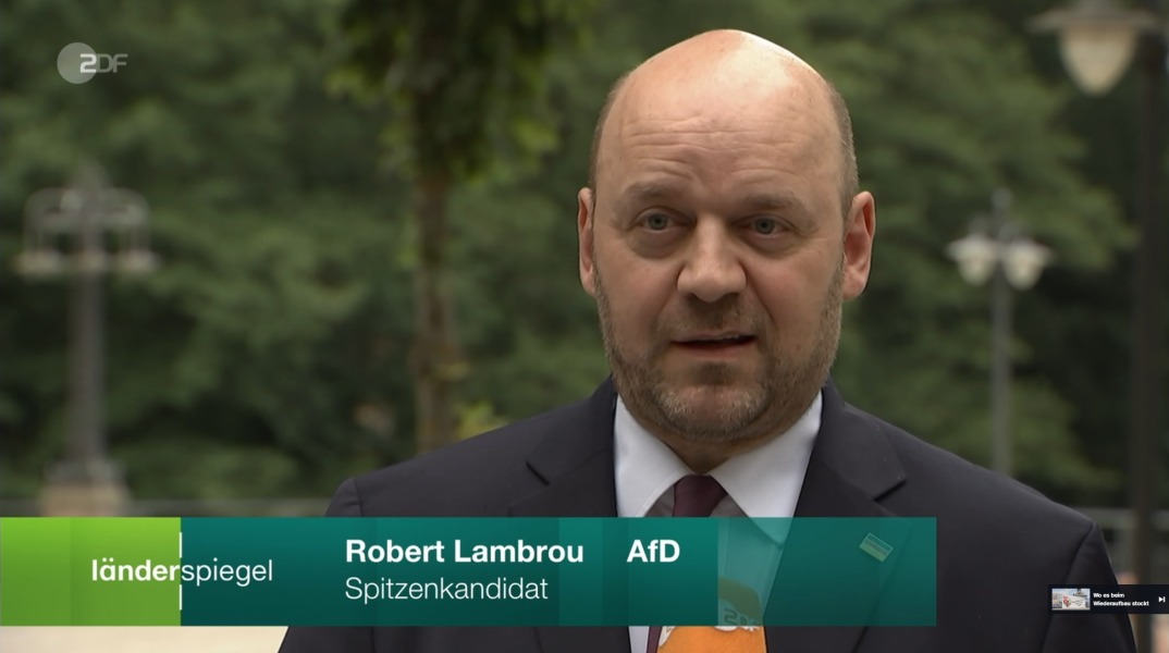 Ο Έλληνας της AfD, Ρόμπερτ Λάμπρου