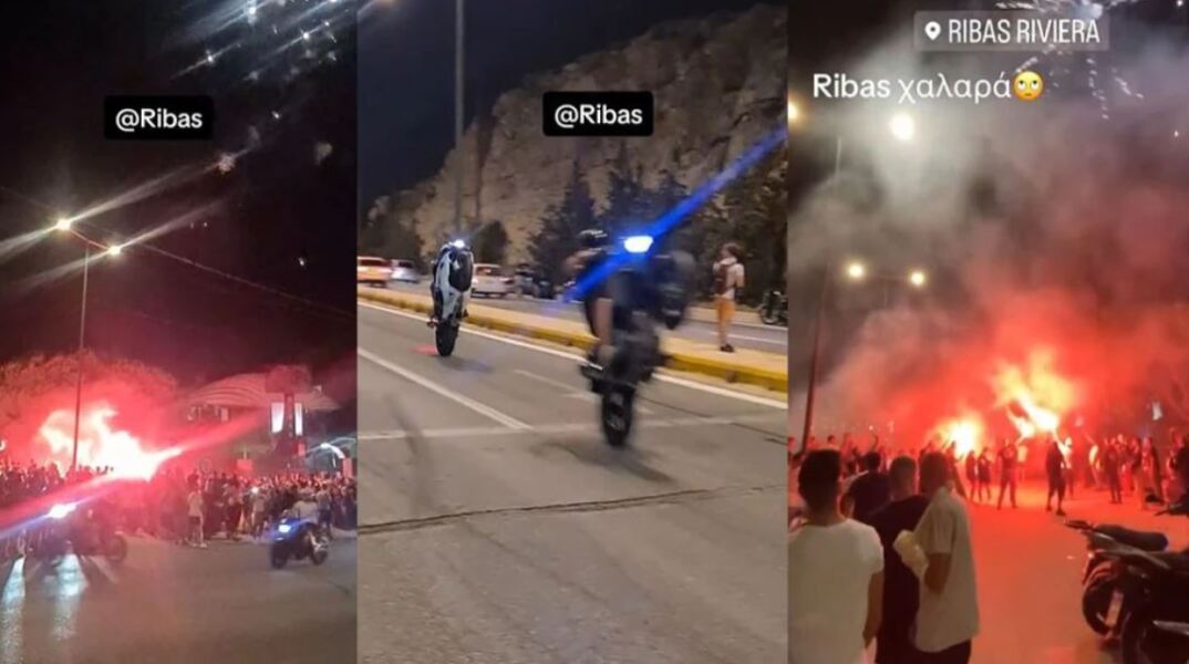 Χάος με κόντρες, καπνογόνα και ΜΑΤ στην Βάρκιζα