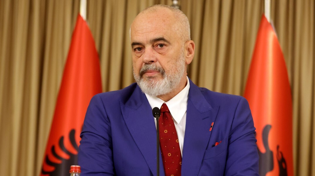 Ο πρωθυπουργός της Αλβανίας Έντι Ράμα 