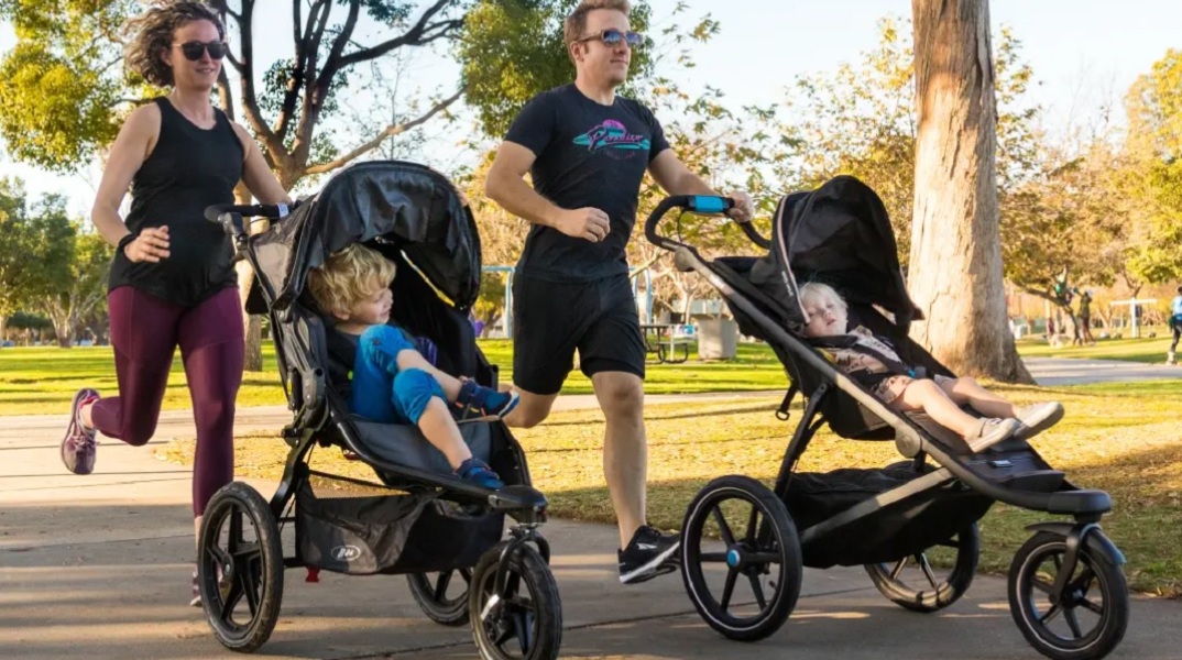 Family Strollers Run