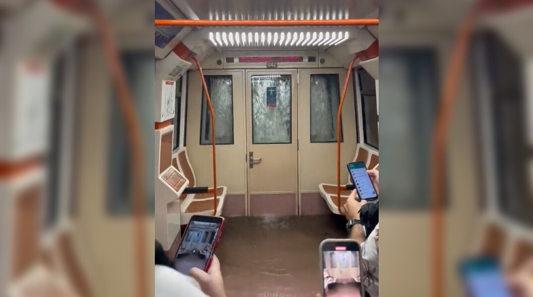 Πλημμύρισε το μετρό της Μαδρίτης
