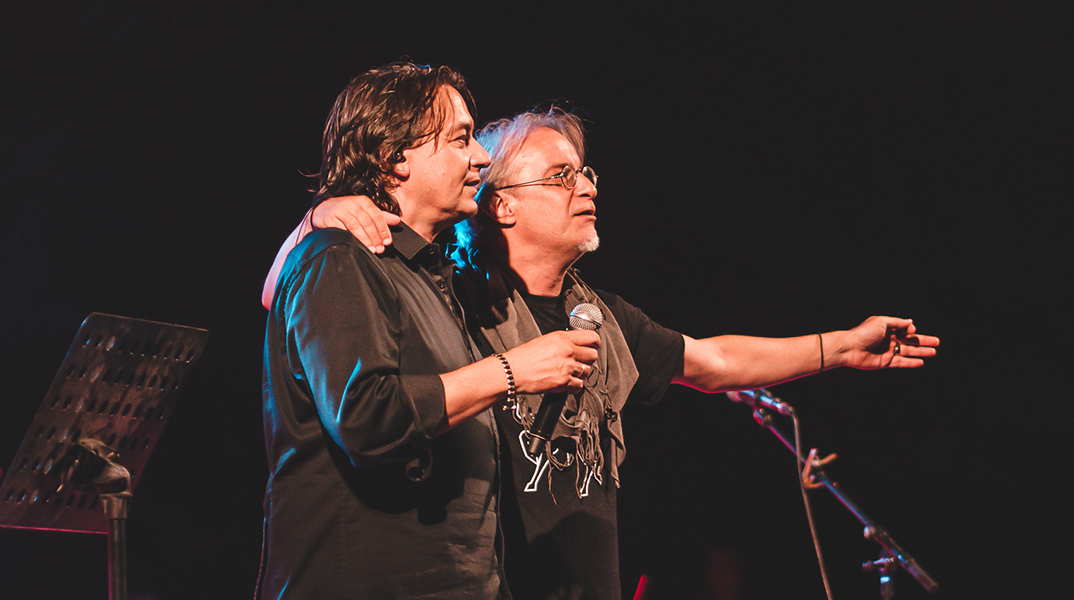 Γιάννης Κότσιρας και Μίλτος Πασχαλίδης στο Θέατρο Βράχων