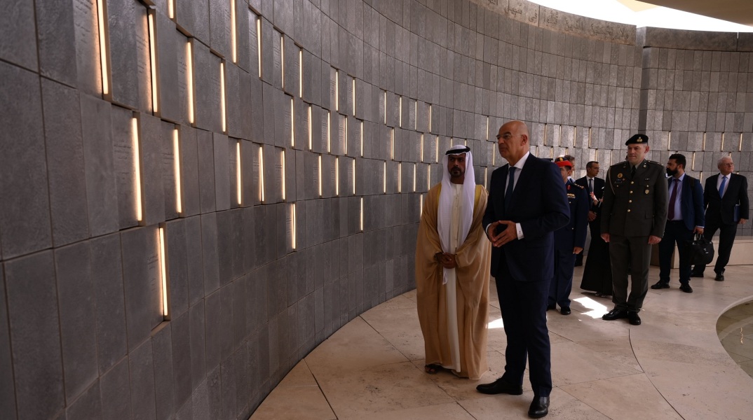 Νίκος Δένδιας: Ολοκληρώθηκε του υπουργού Άμυνας στα Ηνωμένα Αραβικά Εμιράτα - Αναφέρθηκε σε «στρατηγική αμυντική σχέση» και «κοινή επιθυμία για εμβάθυνσή της».