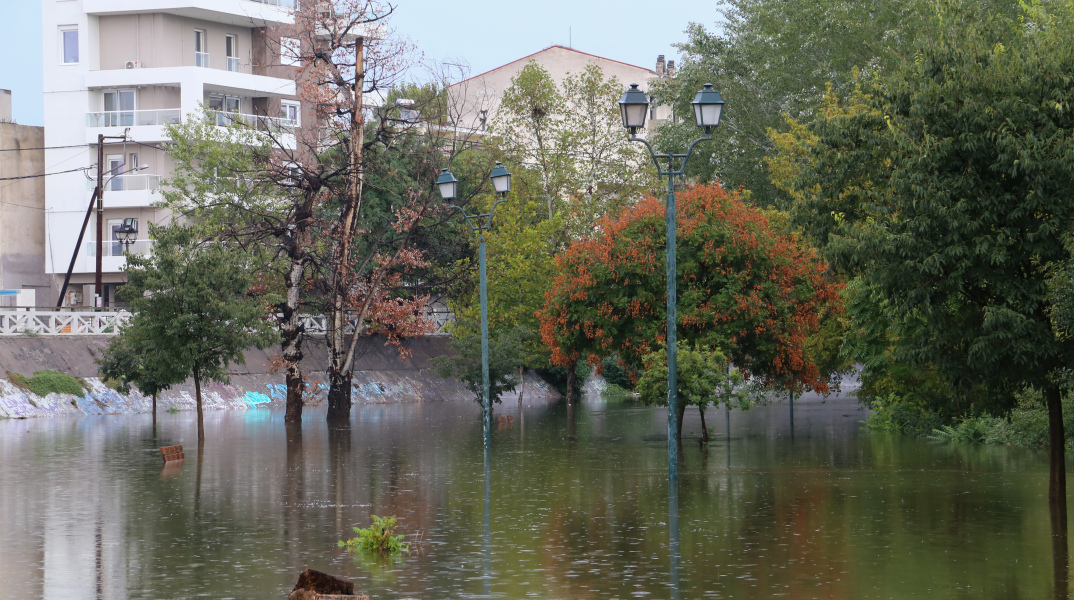 Πλημμύρες στη Λάρισα