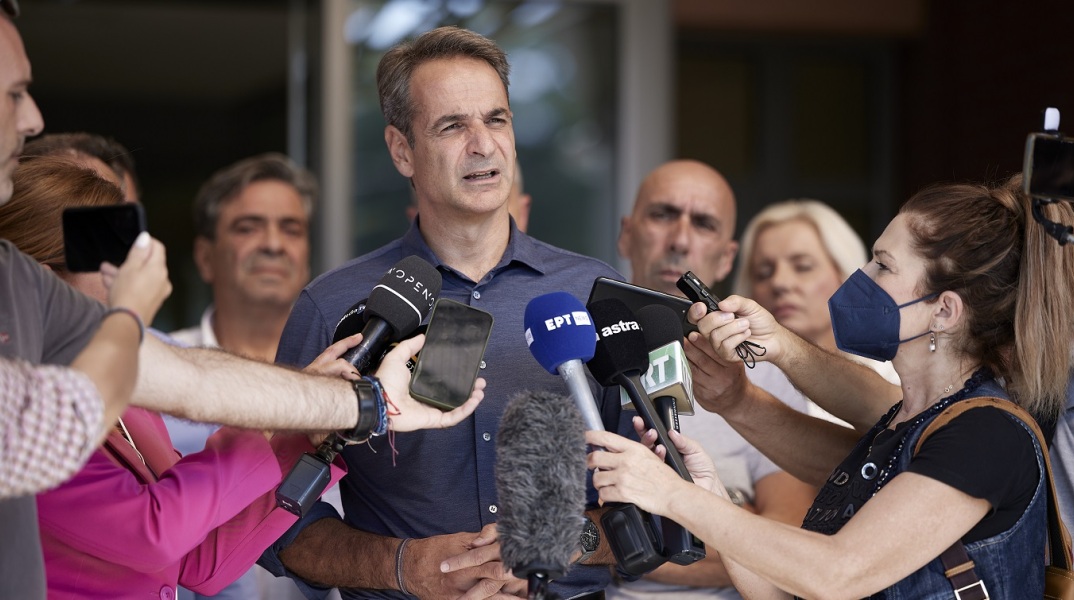 Κακοκαιρία Daniel - Κυριάκος Μητσοτάκης: Το δίκτυο ύδρευσης και ο απεγκλωβισμός ανθρώπων προτεραιότητες για τον Βόλο και το Πήλιο.