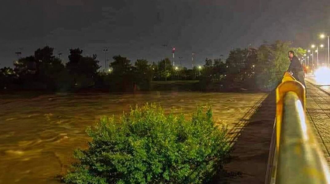 Αγωνία για την υπερχείλιση του Πηνειού μετά την κακοκαιρία Daniel 