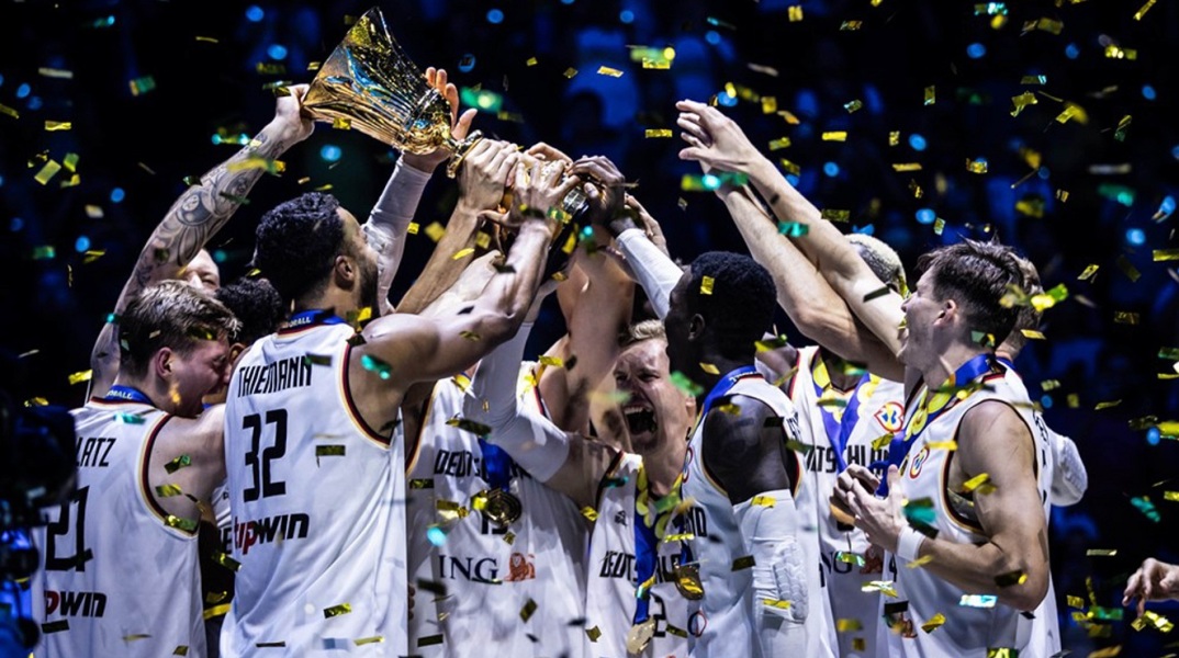 Παγκόσμιο Κύπελλο Μπάσκετ 2023: Η Εθνική Γερμανίας κατέκτησε αήτητη το πρώτο χρυσό στην ιστορία της στο Μουντομπάσκετ.