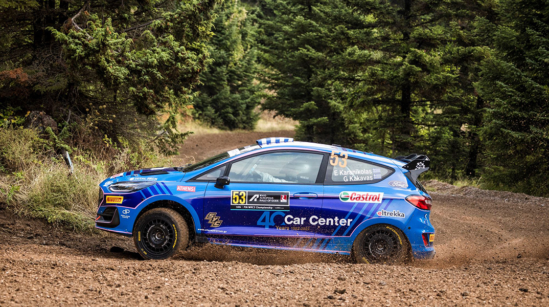 Η Athens Voice στο Ράλλυ Ακρόπολις 2023: Γλυκόπικρη γεύση στο φινάλε για τους Καρανικόλα-Κακαβά με το Ford Fiesta του Car Center 
