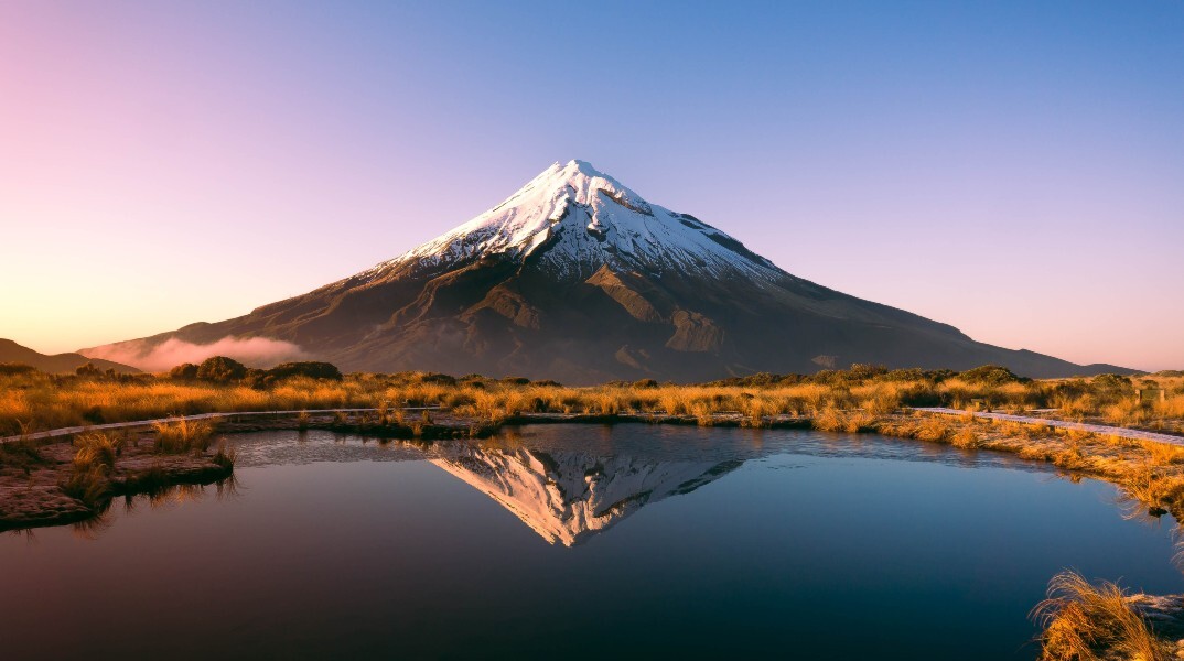 Το όρος Taranaki στο North Island της Νέας Ζηλανδίας