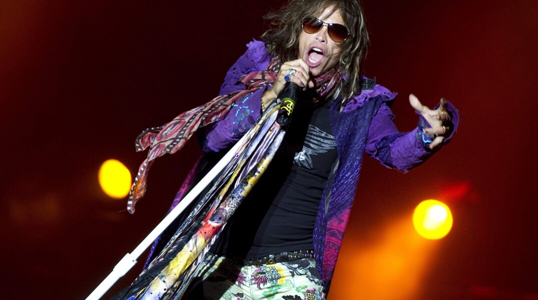 Ο Στίβεν Τάιλερ, frontman των Aerosmith