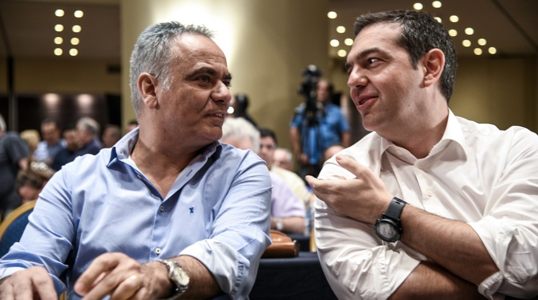 Αλέξης Τσίπρας και Πάνος Σκουρλέτης