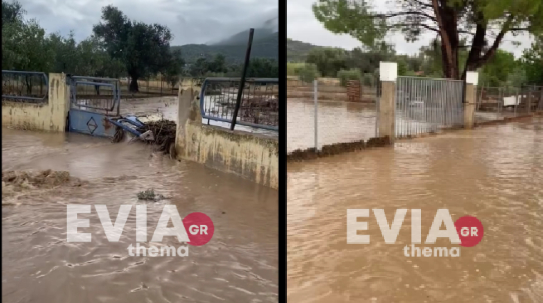 Νέο μήνυμα του 112 στην Εύβοια - Απαγόρευση κυκλοφορίας σε Ασήμι, Πευκί, Γούβες και Αρτεμίσιο