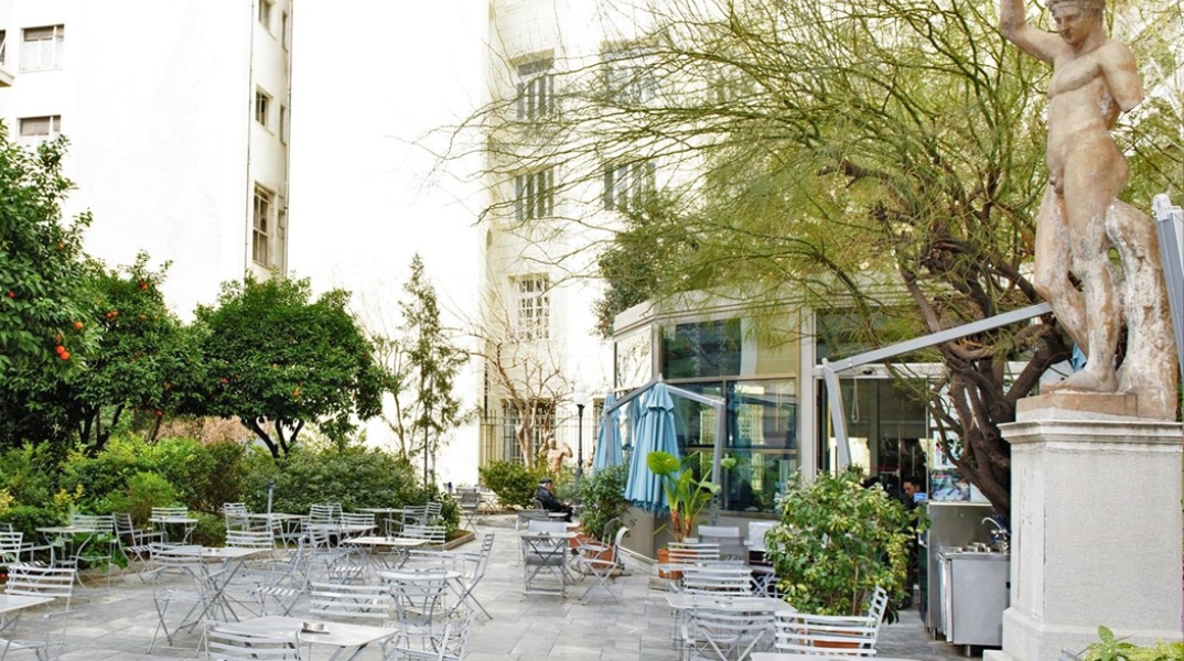 Το αναψυκτήριο του Νομισματικού Μουσείου 