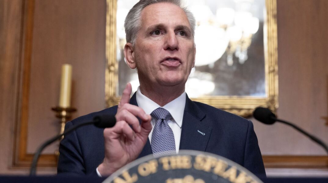 Ο πρώην πρόεδρος της Βουλής των Αντιπροσώπων Κέβιν Μακάρθι