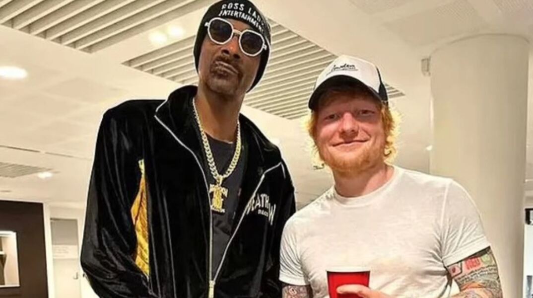 Ο Εντ Σίραν αποκάλυψε πως κάποτε είχε καπνίσει τόσο πολύ χόρτο με τον Snoop Dogg που «δεν μπορούσε να δει»