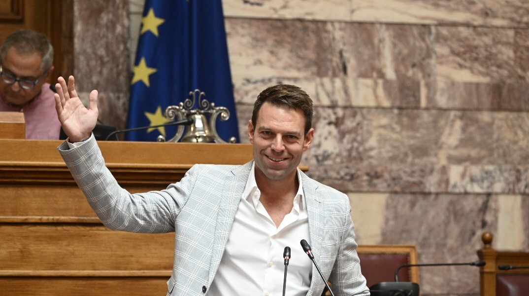Η πρώτη ομιλία του Στέφανου Κασσελάκη στην KO του ΣΥΡΙΖΑ