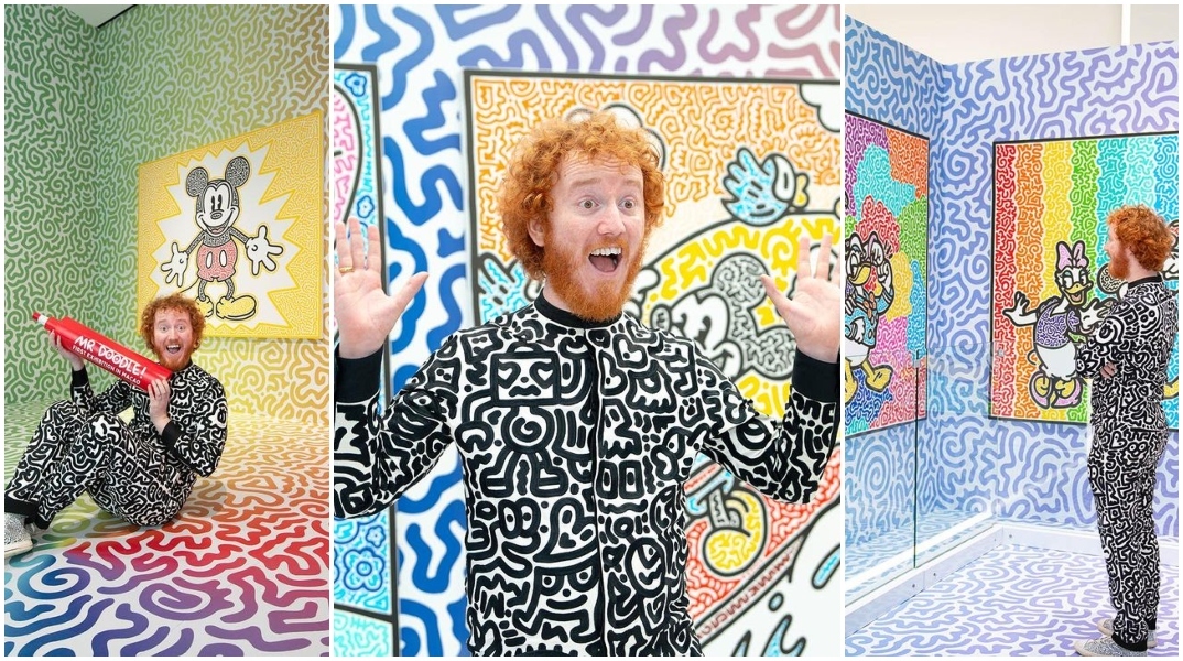 Ο κορυφαίος εικονογράφος Mr. Doodle επέστρεψε και παρουσιάζει μία συλλογή γεμάτη Disney