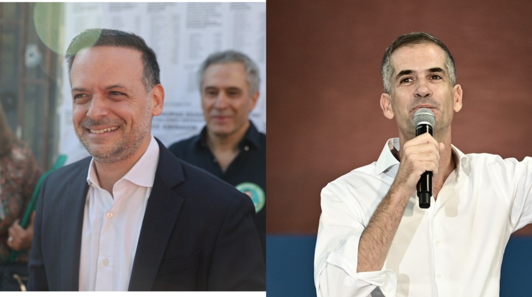 Χάρης Δούκας και Κώστας Μπακογιάννης