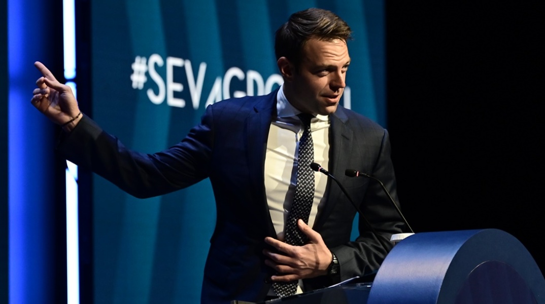 Ο πρόεδρος του ΣΥΡΙΖΑ - Προοδευτική Συμμαχία, Στέφανος Κασσελάκης